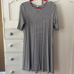 OLD NAVY summer Dress Striped T-shirt Mini  M